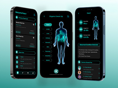 Health Care AI Oriented App ai technology designer healthcare app product designer ui user experience user interface uxdesign