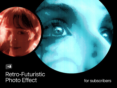 Retro-Futuristic Photo Effect action computer design digital download effect filter gaming glitch matrix old pixel pixelbuddha psd screen