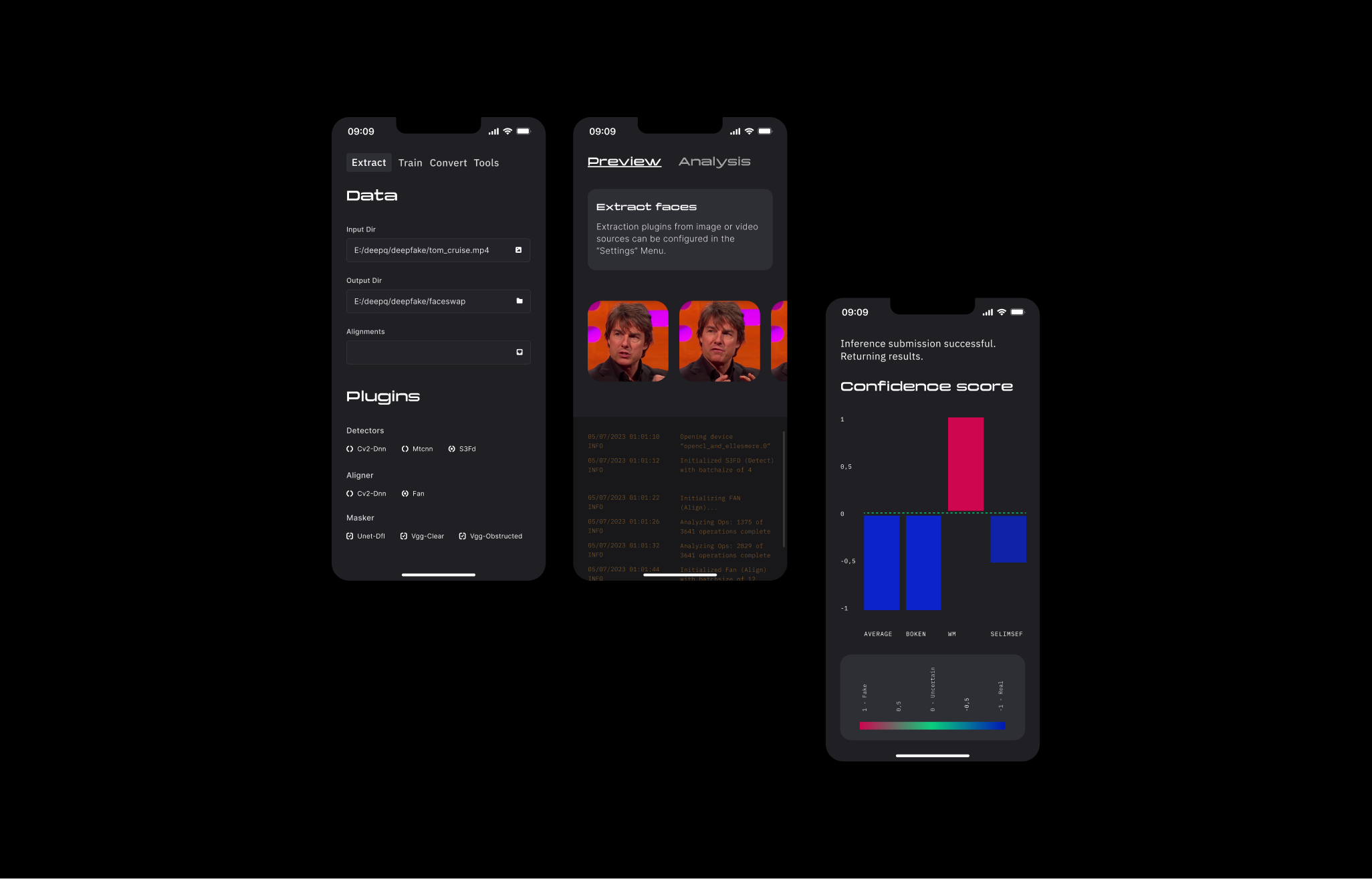 Deepfake Mobile View agency ai artificial intelligence branding clean deepfake design grid layout logo minimalist mobile mobile design modern software typography ui ux web design whitespace