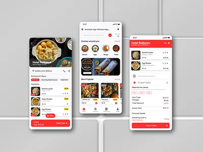 Food zone app 3d app branding design designer food graphic design illustration logo mobileapp poster typography ui ux vector