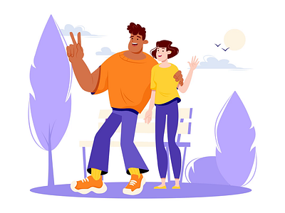 Happy people 2d animation choosehappiness flat gratefulheart happinessiscontagious happinesswithin happyhearted joyfulmoments livefullyhappy man motion positivemindset smilemoreworryless social woman