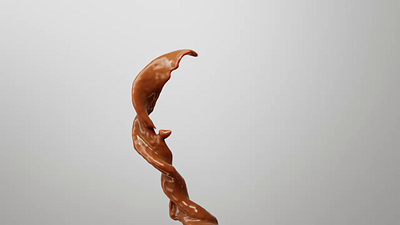 3D Jelly Beans falling into a whirlpool of white chocolate 3d abstract beauty blender chocolate cycles design fluids food houdini liquid motion redshift shiny simulation spiral sweet