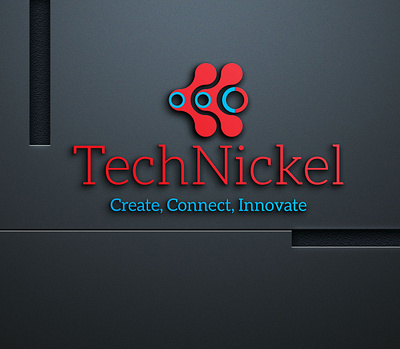 TechNickel Logo branding business card design graphic design illustration logo textlogo ui vector