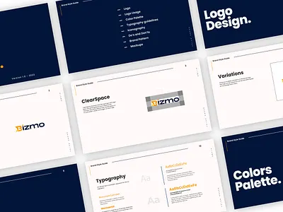 Brand Style Guide - Brand Book brand guide branding logo logo desgin minimalist