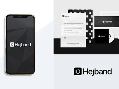 Hejband - Smart Watch Company design logo minimalist smartwatch