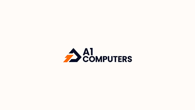 A1 Computer Logo a logo computer logo tech logo
