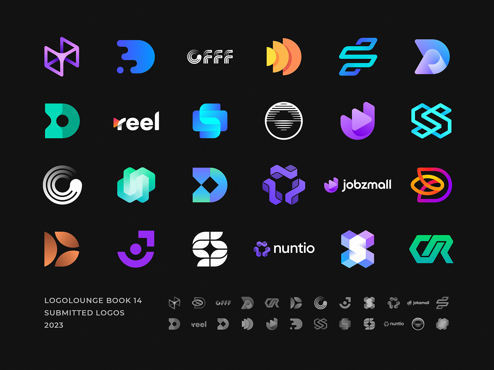 LogoLounge Book 14 Submitted Logos ai ar blockchain branding coin collection crypto defi finance identity lettering logo logolounge network neural neuronet rebranding tech token vr