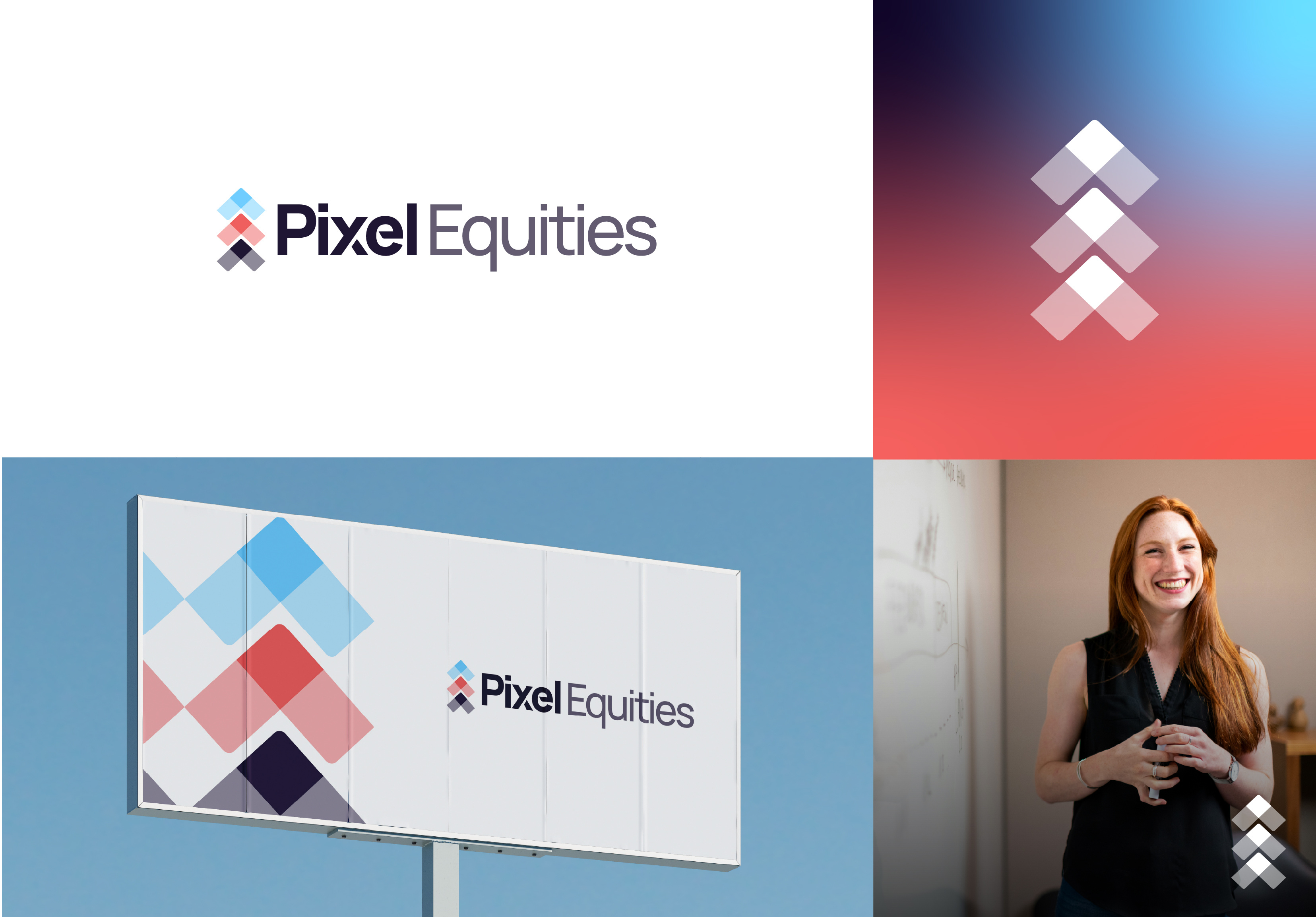 Pixel Equities - Logo & Brand Identity brand guide branding design graphic design illustration logo logo desgin modern ui vector