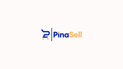 PinaSell (E-commerce) e commerce logo minimalist p logo s logo