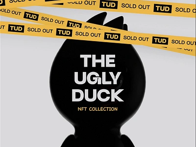 Ugly Duck Landing Page 3d 3d graphics agency animation app awwwards blender blockchain branding crypto design development duck landing motion motion graphics nft ui ux web3