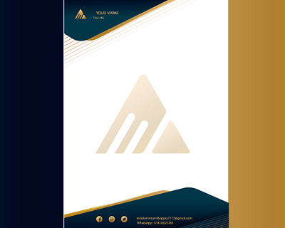 gradient luxury law firm letterhead app business card design logo logo brandinq