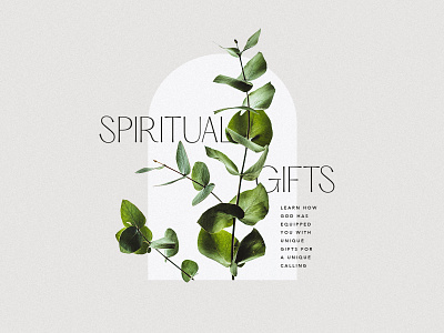 Spiritual Gifts bible church design god