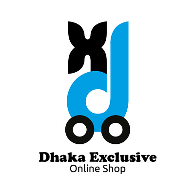Dhaka Exclusive branding design graphic design illustration logo vector