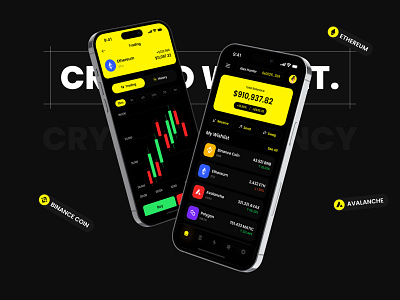 Crypto Trading Mobile App centralized exchange crypto exchange design mobile app trading ui design