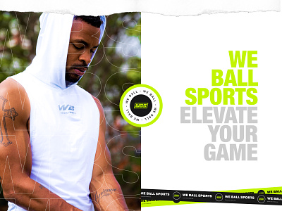 We Ball Sports Redesign apparel basketball clothing ecommerce football grid grid layout interface mobile mockup onlinestore shopping sports sportswear ui ux web design website