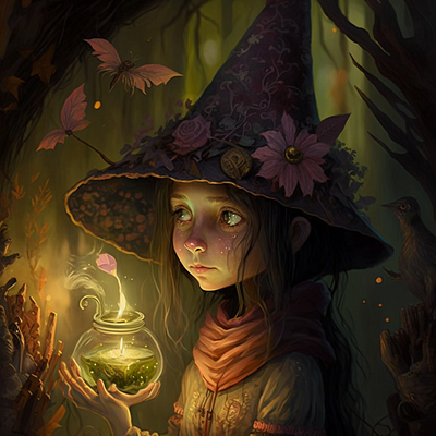 Mystic Art Illustration for Book 2 book illustration design fairy gnome graphic design illustration mac carpeli sprite witch