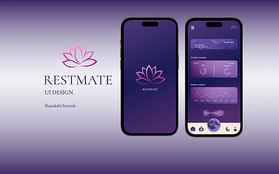 Restmate- UI Design app appdesign figma figmaprototype ui uidesign uiux ux uxdesign