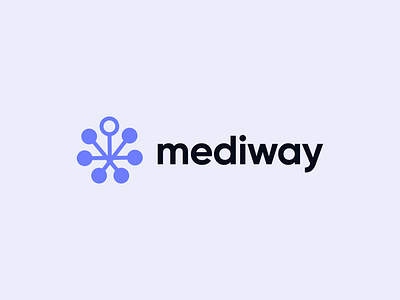 Mediway branding branding design business logo clean logo creative design creative logo design graphic design logo logo design logo mark logo symbol logomark logos mark medical logo medicine symbol unique logo