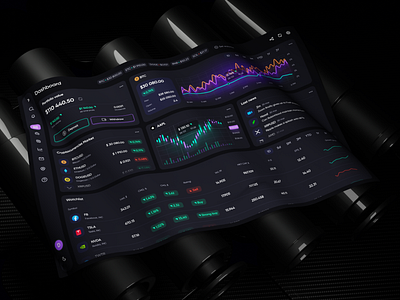 Trading web platform app crypto dashboard design trading ui ux