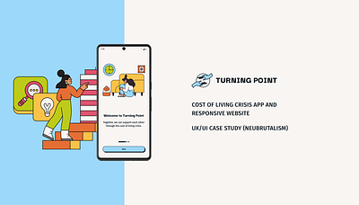 Cost of living crisis app - Case study android app case study charity app design mobile app ui user experience ux