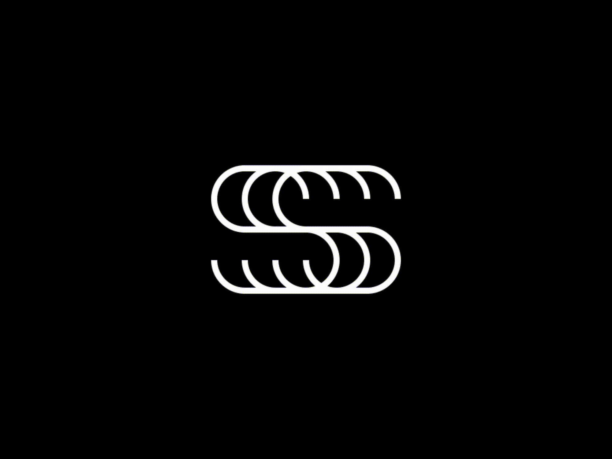 S Logo animation branding design graphic graphic design idea lettermark logo logotype minimal motion graphics simple symbol type typography wordmark