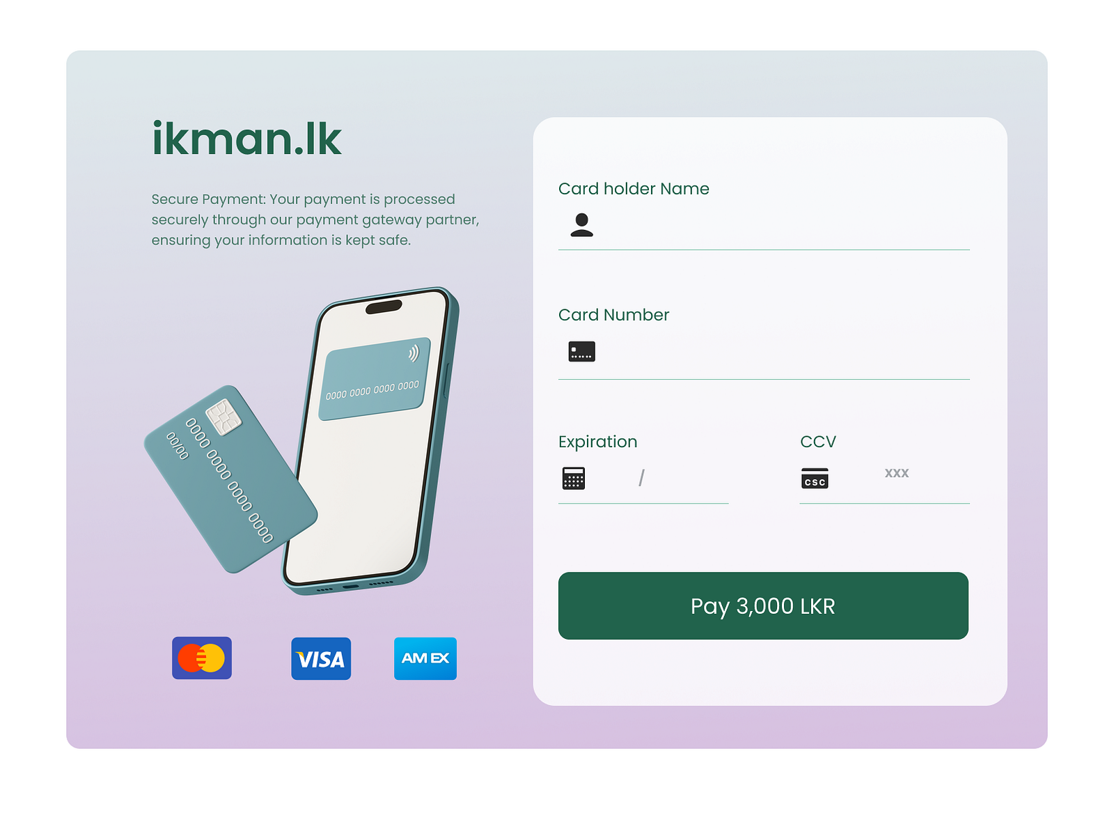 ikman.lk's Payment Gateway Redesign for Enhanced User Experience by