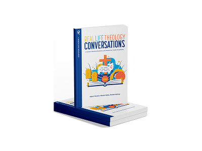 RLT Conversations Book Cover + Illustrations bible book book cover cross easter empty grave god jesus lamb renew theology