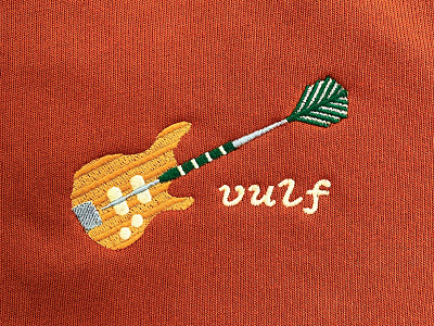 dart bass hoody v2 band bass dart embroidery funk funky knob low merch open source volume vosm vulfpeck wood