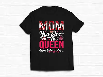 Happy mothers day t-shirt design Template 3d animation artist best mom branding design gift for mom graphic design happy mother day illustration logo mom life mothers day t shirt de4sign motion graphics new tee t shirt design tees typography ui vintage