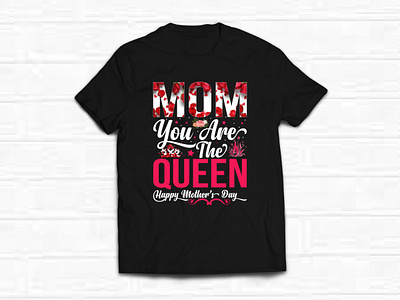 Happy mothers day t-shirt design Template 3d animation artist best mom branding design gift for mom graphic design happy mother day illustration logo mom life mothers day t shirt de4sign motion graphics new tee t shirt design tees typography ui vintage