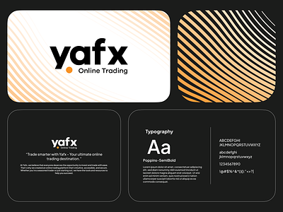 YAFX Online Trading agency brand guidelines brand identity business design fintech finance identity jztech logo logo design logo mark logotype marketing minimalist logo portfolio startup typography