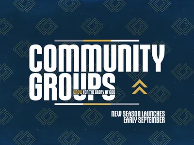 Community Groups Launch church life groups small groups