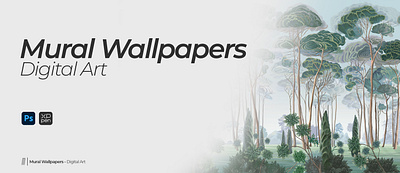 MURAL WALLPAPERS | DIGITAL ART design digital art graphic design illustration pattern pattern design photoshop wallpaper