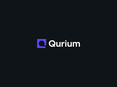 Qurium Brand Identity app branding design icon identity logo logo design logo mark q logo vector