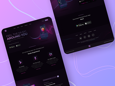 Bobly- A music website Ui Design branding design graphic design illustration logo typography ui ux vector website