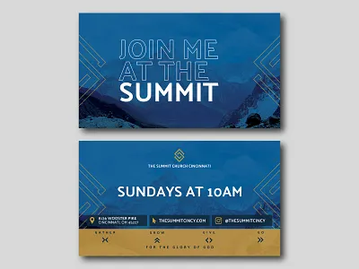 Church Invite Business Cards business card church invitation invite welcome