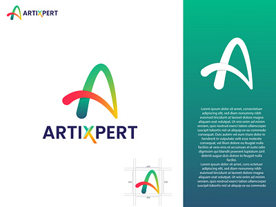 Artixpert Design Agency - Modern logo a letter logo adobe illustrator ax letter logo branding colorful logo design dribbble logo gradient logo graphic design illustration logo logo folio logo folio 2023 logo maker modern logo o p q r s t u v w x y z software logo trending logo x letter logo