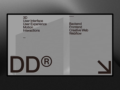 Si™Portfolio ©2023 — Development design interface minimalism uiux