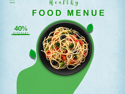 MENUE adobi branding design food banner graphic design illustration photoshop