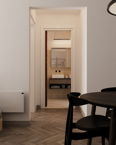 D2 Apartment - Anteroom 3dsmax architecture archviz corona design interior interior design logo render visualization