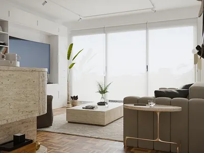 Interior 1 - Living room 3dsmax architecture archviz corona design interior interior design render visualization