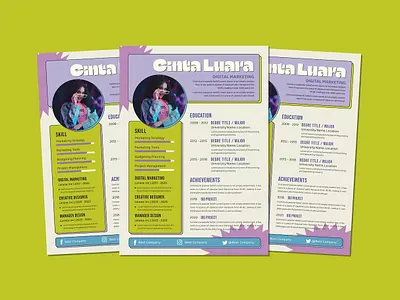 Resume Digital Marketing Template clean clean resume cover letter creative resume curriculum vitae cv cv template free cv free cv template free resume free resume template minimal resume modern cv modern resume professional resume resume resume clean resume cv resume design resume template