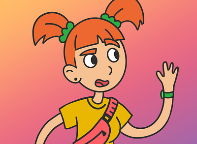 Miss Adventure! adventure cartoon character design girl graphic novel illustration procreate woman
