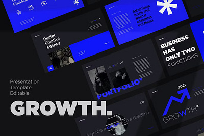 Growth Presentation Template abstract annual business clean corporate download google slides keynote pitch pitch deck powerpoint powerpoint template pptx presentation presentation template professional slides template ui web