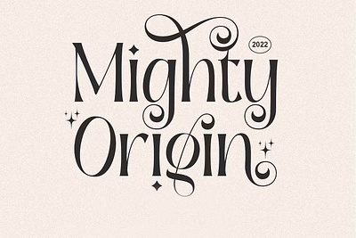 Mighty Origin Font calligraphy display display font font font family fonts hand lettering handlettering lettering logo sans serif sans serif font sans serif typeface script serif serif font type typedesign typeface typography