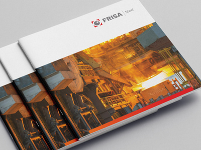 Frisa Steel | Brochure branding brochure design editorial graphic design