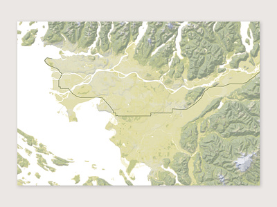 Across Canada by Bike | Custom Map cartography design map mapbox
