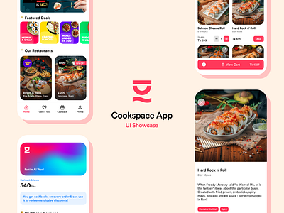 Cookspace // App UI • 2021 mobile app ui ux
