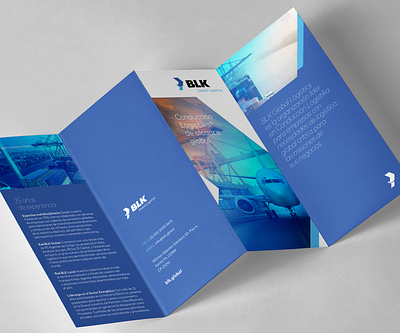 BLK Global Logistics | Brochure branding brochure design editorial graphic design