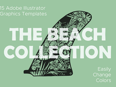 THE BEACH COLLECTION adobe badge badgetemplate beach beach design branding design design template graphic design graphicdesign illustration logo logo template logodesign shirt graphics template tshirt tshirt graphics vector vector graphics